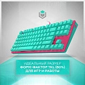 Клавиатура игровая проводная IO by Red Square Typex v2 g3ms Sapphire io211 (бирюзовая/розовая)