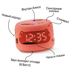 Умная колонка Яндекс Станция Лайт 2 с Алисой, YNDX-00026ORG, коралловый