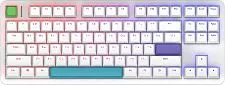 Клавиатура игровая проводная Red Square Alumix TKL Simple g3ms Amber RSQ-20050 (белая)