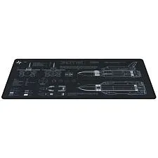 Коврик жаккард Дарк Проджект Landau XL 900x400x4мм (DP-MD-0033)