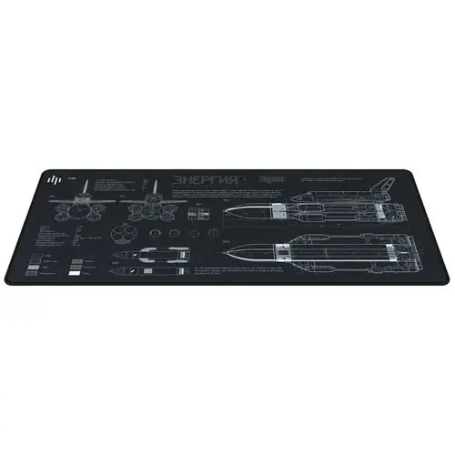 Коврик жаккард Дарк Проджект Landau XL 900x400x4мм (DP-MD-0033)