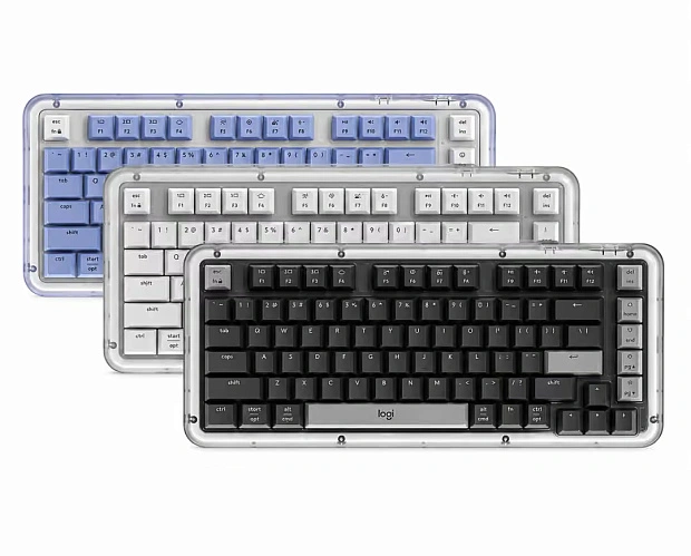 Клавиатура беспроводная Logitech Alto Keys K75M 920-013301 (фиолетовая) 