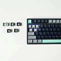 Клавиатура игровая JEGG ZA99 Black Grey GreenTNT Yellow (серая/зеленая)