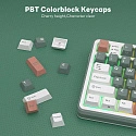 Клавиатура игровая Royal Kludge RK-S98 Chartreuse switch (белая,зеленая)