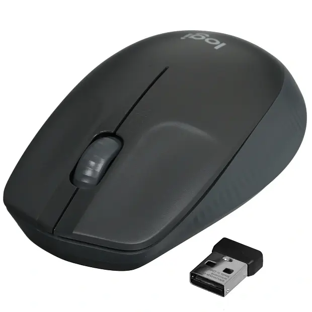 Мышь беспроводная Logitech М190 Charcoal (графит) 910-005905