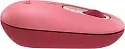 Мышь беспроводная Logitech Pop (розовая), 910-006419