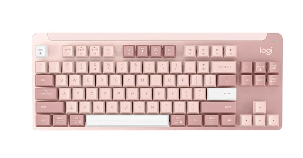 Клавиатура беспроводная Logitech Signature K855 920-011072 (розовая)