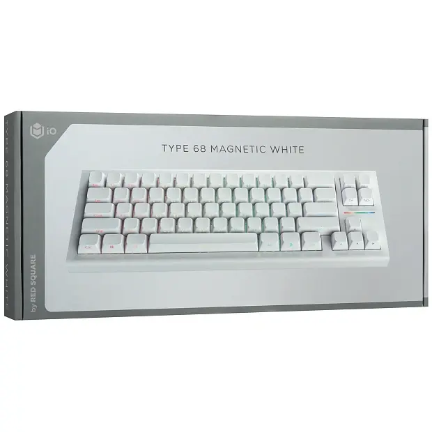 Клавиатура игровая проводная игровая IO by Red Square Type 68 Magnetic io261 (белая)
