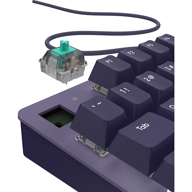 Клавиатура игровая проводная IO by Red Square Typex v2 g3ms Sapphire io215 (фиолетовая)