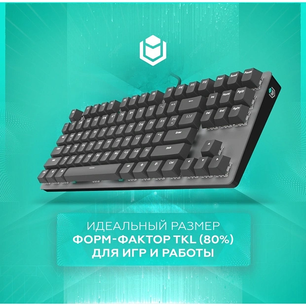 Клавиатура игровая проводная IO by Red Square Typex V2 g3ms Sapphire io212 (черная)