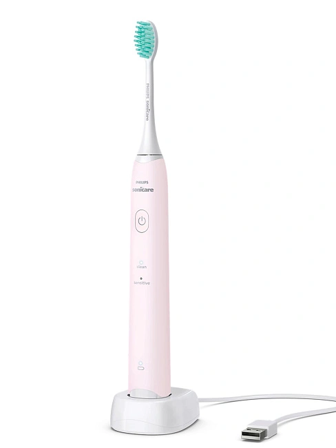 Электрическая зубная щетка Philips HX2421/04 розовая, Китай
