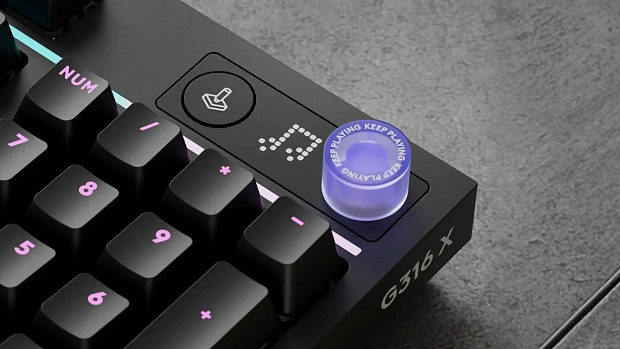 Клавиатура игровая проводная Logitech G316 X 920-013699 (чёрная)