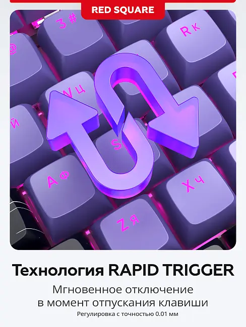 Клавиатура игровая проводная Red Square AlumixTKL Horizon g3ms Magnetite Ice RSQ-20070 (черная)