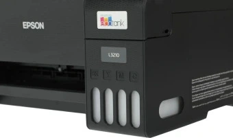 МФУ струйный цветной Epson EcoTank L3210 с СНПЧ, "3в1" принтер, сканер, копир, А4