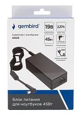 Блок питания Gembird для ноутбуков Asus NPA-AC21 19В/2.37А, 45Вт, штекер 4.0х1.35мм