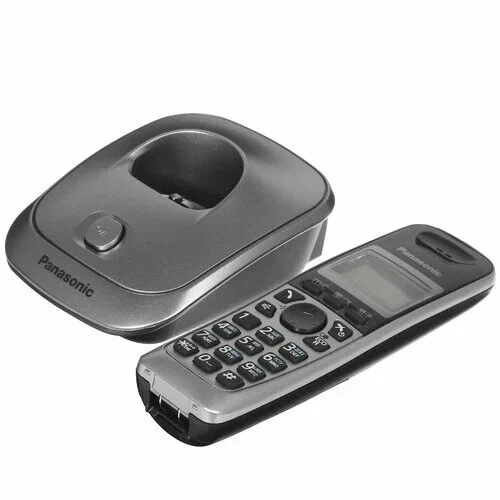 Радиотелефон беспроводной Panasonic KX-TG2511UAM (серый металлик)