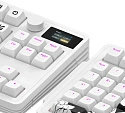 Клавиатура игровая проводная Дарк Проджект KD87A+Numpad DP-KD-87A-000102-GMS g3ms Moonstone (белая)