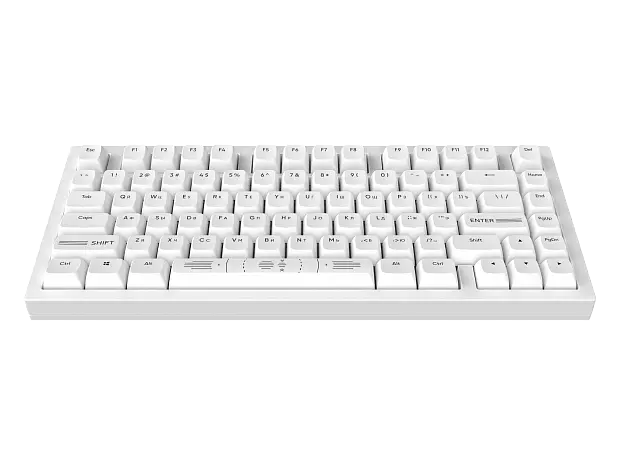 Клавиатура игровая Дарк Проджект Zeno White g3ms Sapphire CM81 DP-CM81ZWC (белая)
