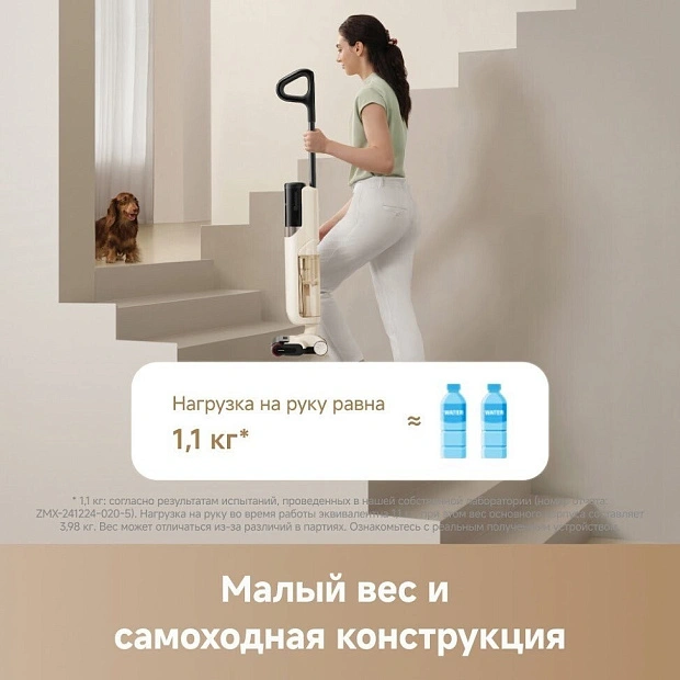 Вертикальный моющий пылесос Trouver Wet and Dry Vacuum K20 Max (евровилка)