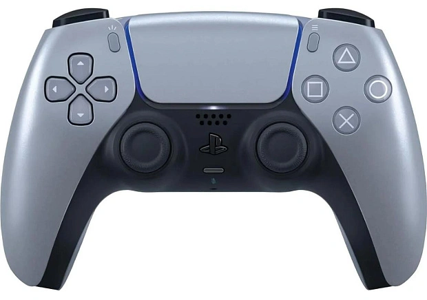 Геймпад Sony DualSense для PlayStation 5 Sterling Silver (Чистое серебро)