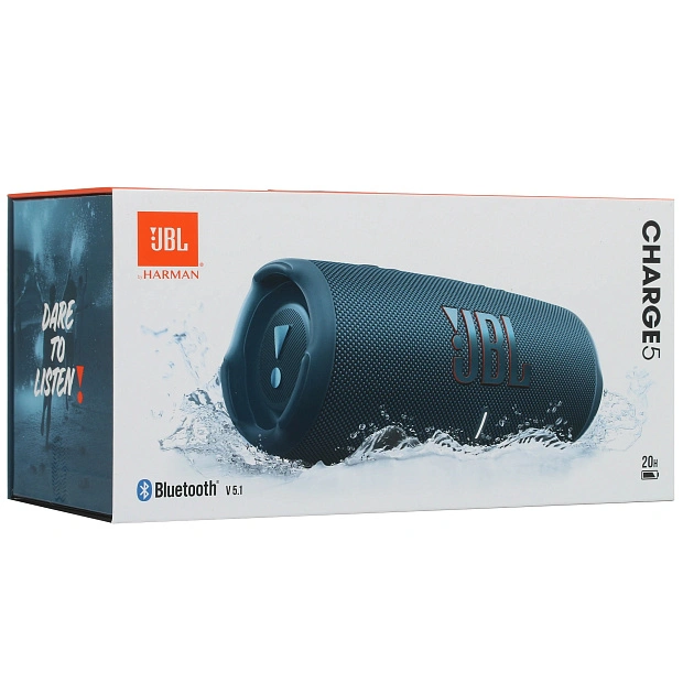 Портативная колонка JBL Charge 5 (синяя)