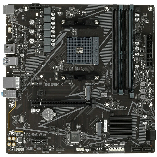 Материнская плата Gigabyte B550M K