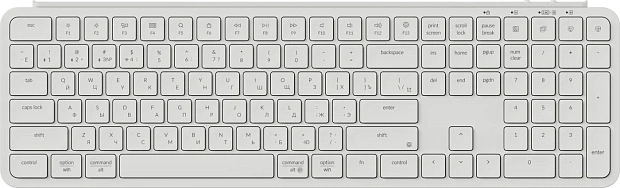 Клавиатура беспроводная ультратонкая Keychron В6 Pro B6P-K8-RU Ivory White (белая)