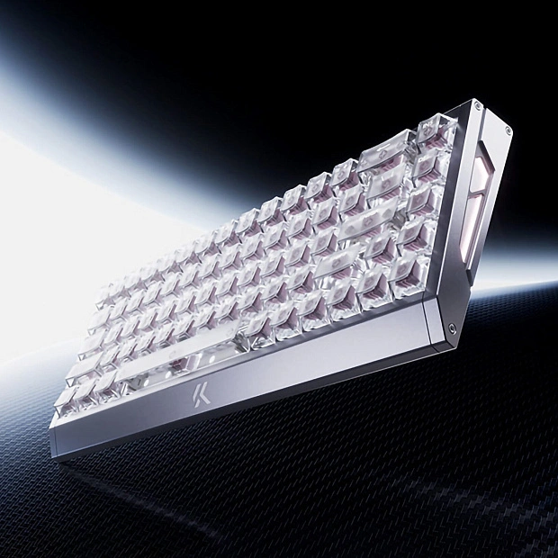 Клавиатура игровая проводная MCHOSE Ace 68 GT Mount Tai GT Magnetic Switch (серебристая) с кириллице