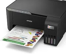 МФУ струйный цветной Epson EcoTank L3250 с СНПЧ, "3в1" принтер, сканер, копир, А4