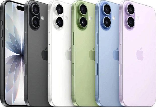 Смартфон Apple iPhone 17 256GB Mist Blue, туманно-голубой