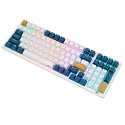 Клавиатура игровая Royal Kludge RK98 Klein Blue switch (белый,синий)