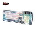 Клавиатура игровая Royal Kludge RK-S98 Brown switch (белая,серая)