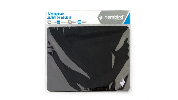 Коврик для мыши Gembird MP-BLACK-S, черный