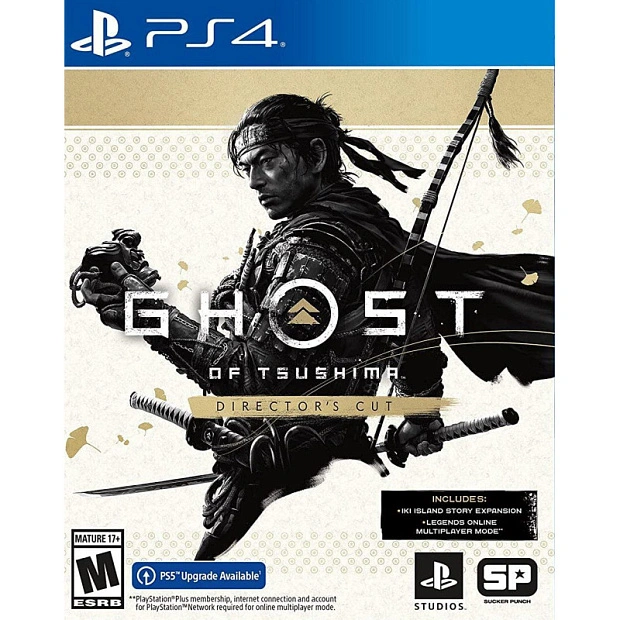 Игра для приставок PlayStation 5. Ghost of Tsushima Director's Cut [PS5] (EU pack, RU version)