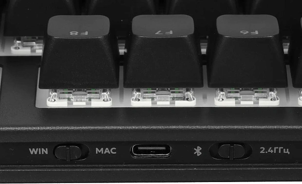 Клавиатура игровая беспроводная Red Square Alumix TKL Satori g3ms Jade RSQ-20067 (черная)