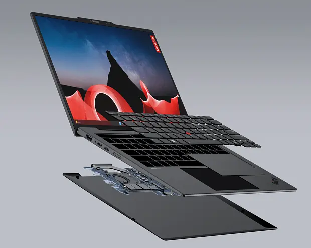 Ноутбук Lenovo ThinkPad X1 Carbon Gen 12 21KDS31500 14" IPS /ULTRA 7 155U/32GB/SSD1TB/Win11Pro/Black