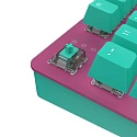 Клавиатура игровая проводная IO by Red Square Typex v2 g3ms Sapphire io211 (бирюзовая/розовая)