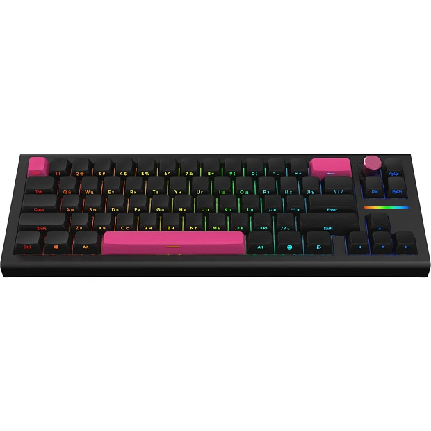 Клавиатура игровая беспроводная IO by Red Square Type 68 Pro g3ms Aquamarine io272 (черный)