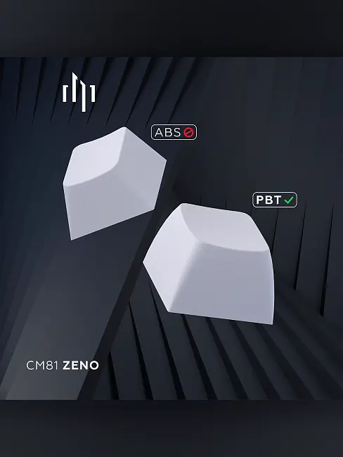 Клавиатура игровая Дарк Проджект Zeno White g3ms Sapphire CM81 DP-CM81ZWC (белая)