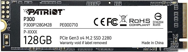 SSD Patriot P300 128GB P300P128GM28