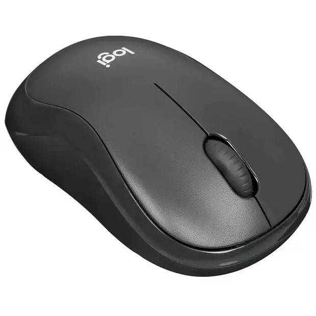 Мышь беспроводная  Logitech M240 Silent (910-007182), графит