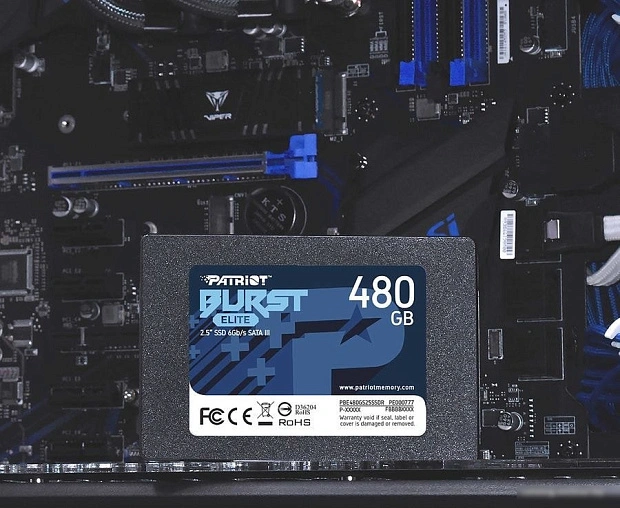 SSD Patriot Burst Elite 480GB PBE480GS25SSDR
