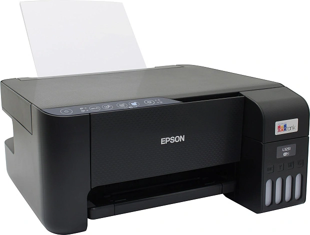 МФУ струйный цветной Epson EcoTank L3251 "3в1" принтер, сканер, копир с СНПЧ, А4