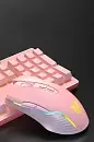 Мышь игровая проводная/беспроводная Onikuma CW905 P (розовая)