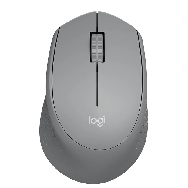 Мышь беспроводная Logitech M330 Silent Plus, 910-004927 (серая)