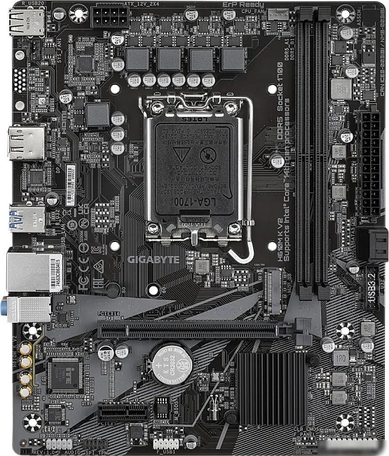 Материнская плата Gigabyte H610M K V2 (rev. 1.0)
