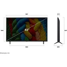 Телевизор LG 43NANO80A6B