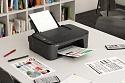 МФУ струйное цветной Canon PIXMA TS3440 "3в1" принтер, сканер, копир, Wi-Fi, А4