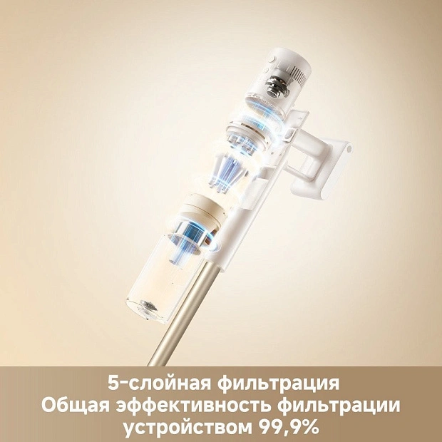 Пылесос Dreame Cordless Vacuum Cleaner R10s Essential VZV29A (евровилка, белый)