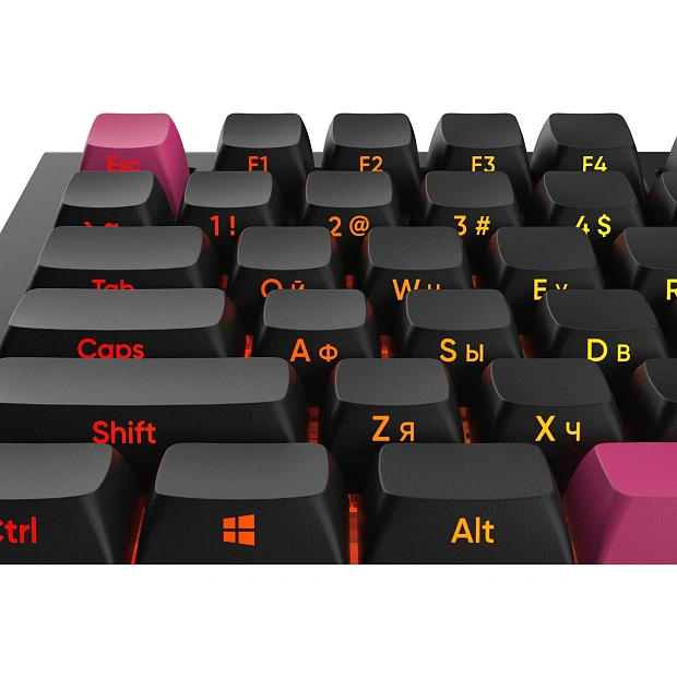 Клавиатура игровая беспроводная IO by Red Square Type 84 Pro g3ms Aquamarine io2012 (черная)